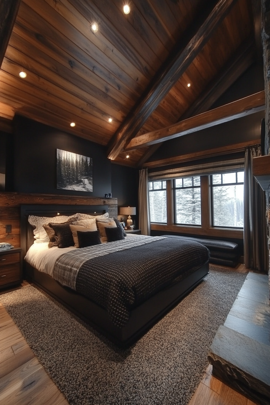 little cabin bedroom