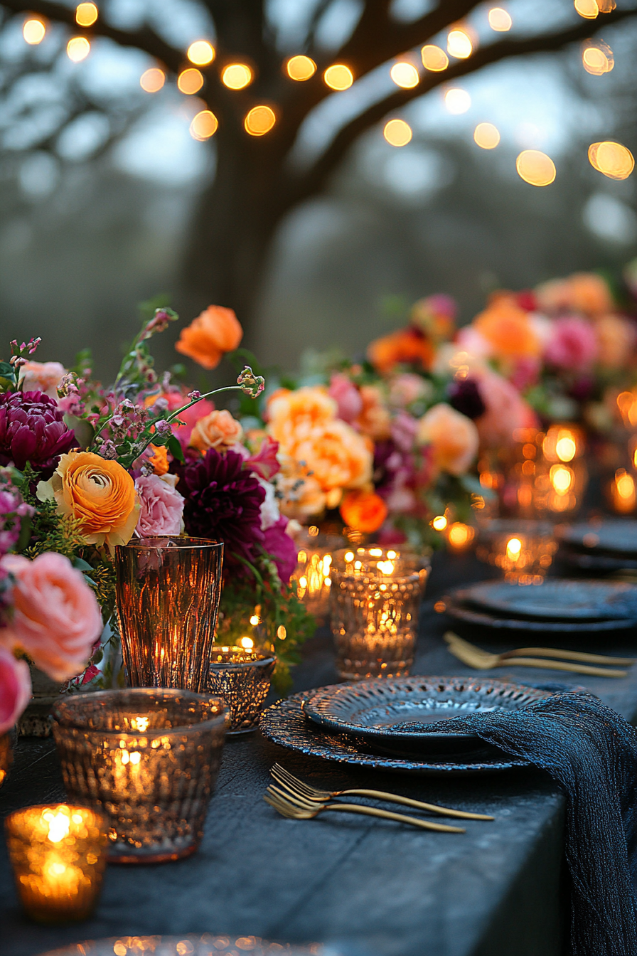 boho wedding table decorations