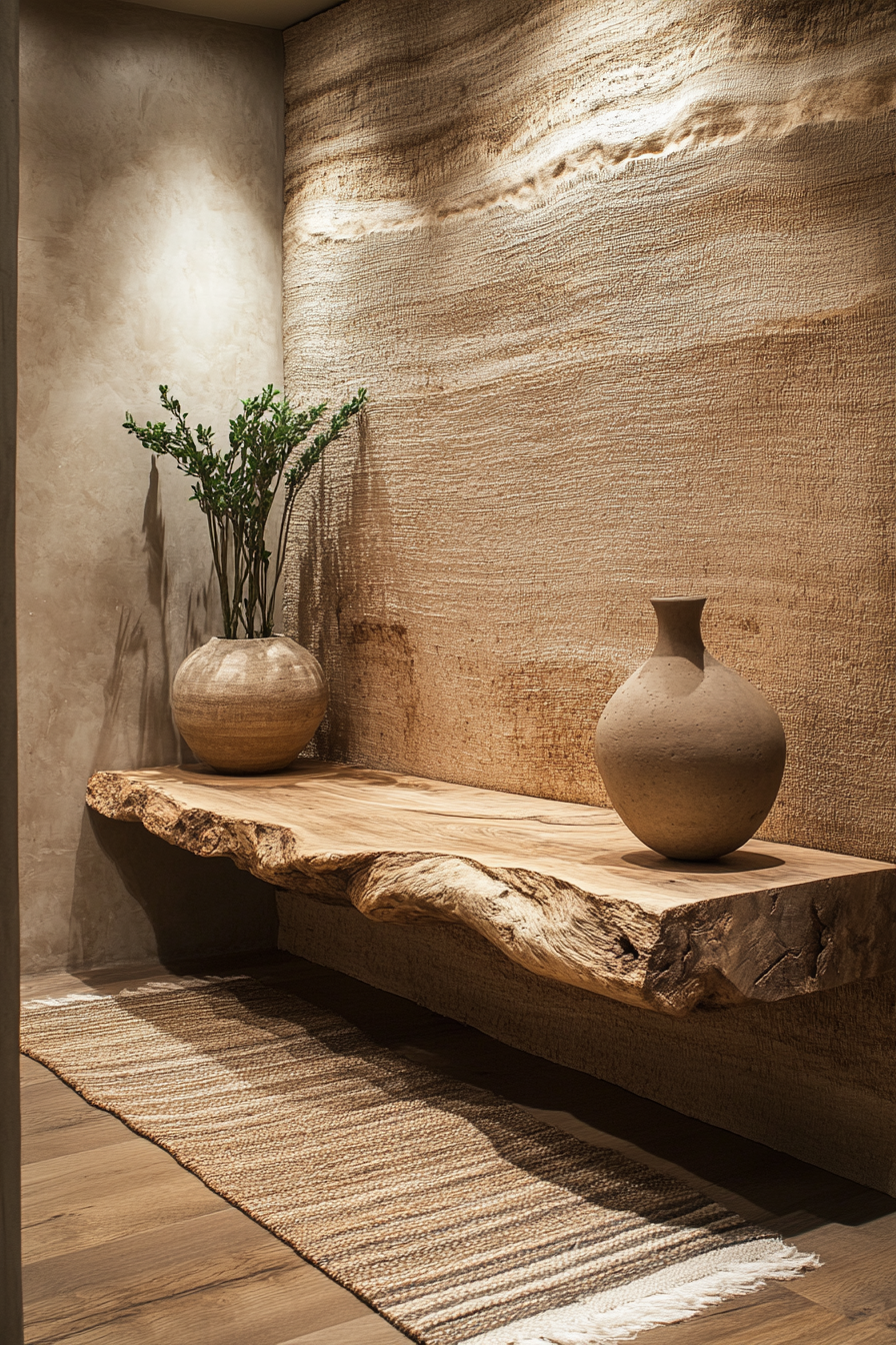 wabi sabi entryway