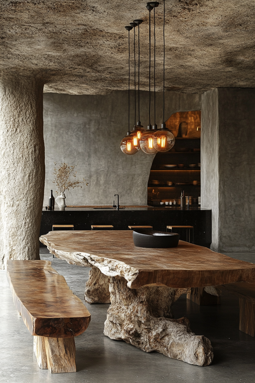 wabi sabi dining room