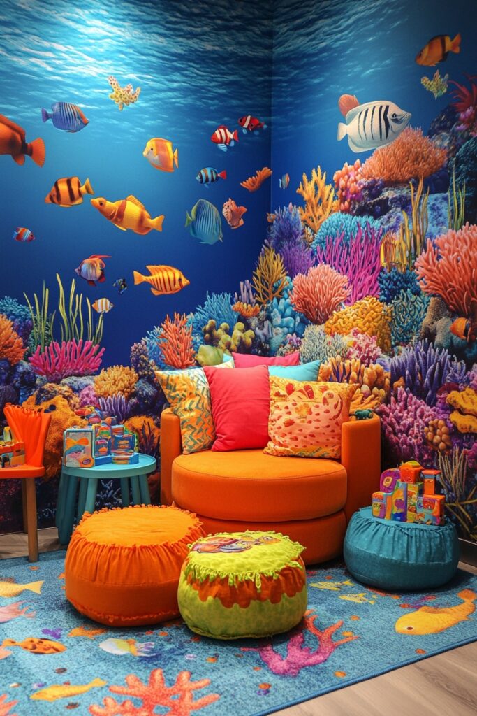 Vibrant Reef Toddler Room