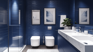 blue bathroom decor ideas