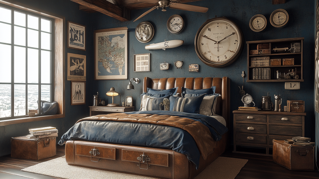 blue fantasy bedroom ideas