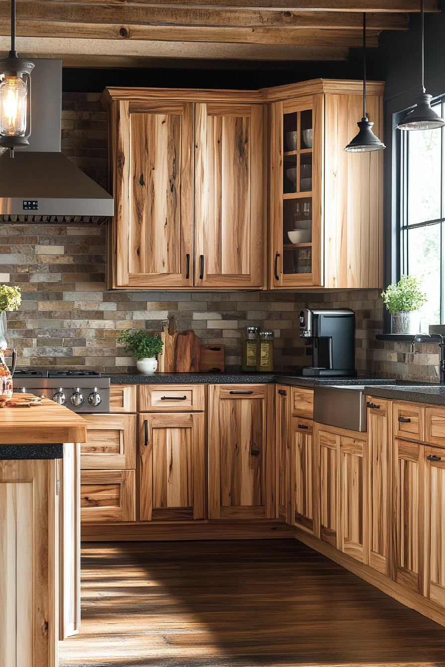 hickory kitchen cabinets