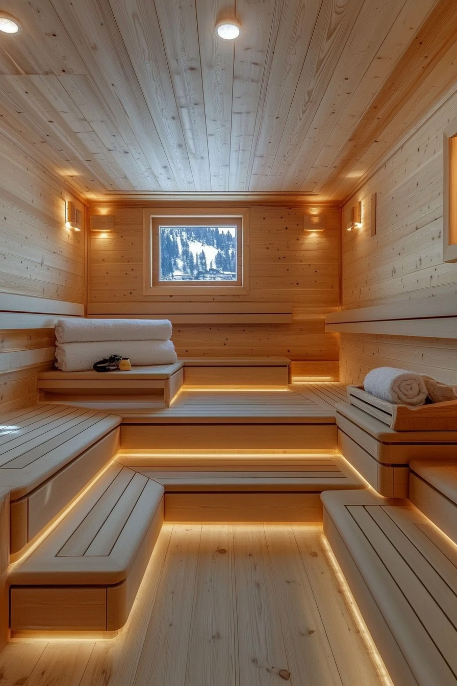 sauna ideas