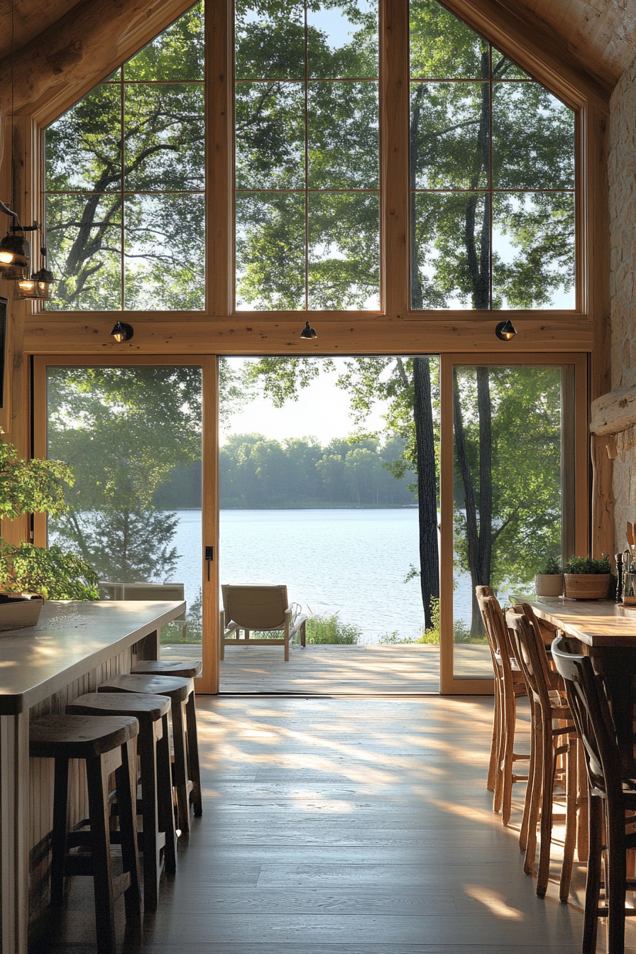 little cabin kitchen