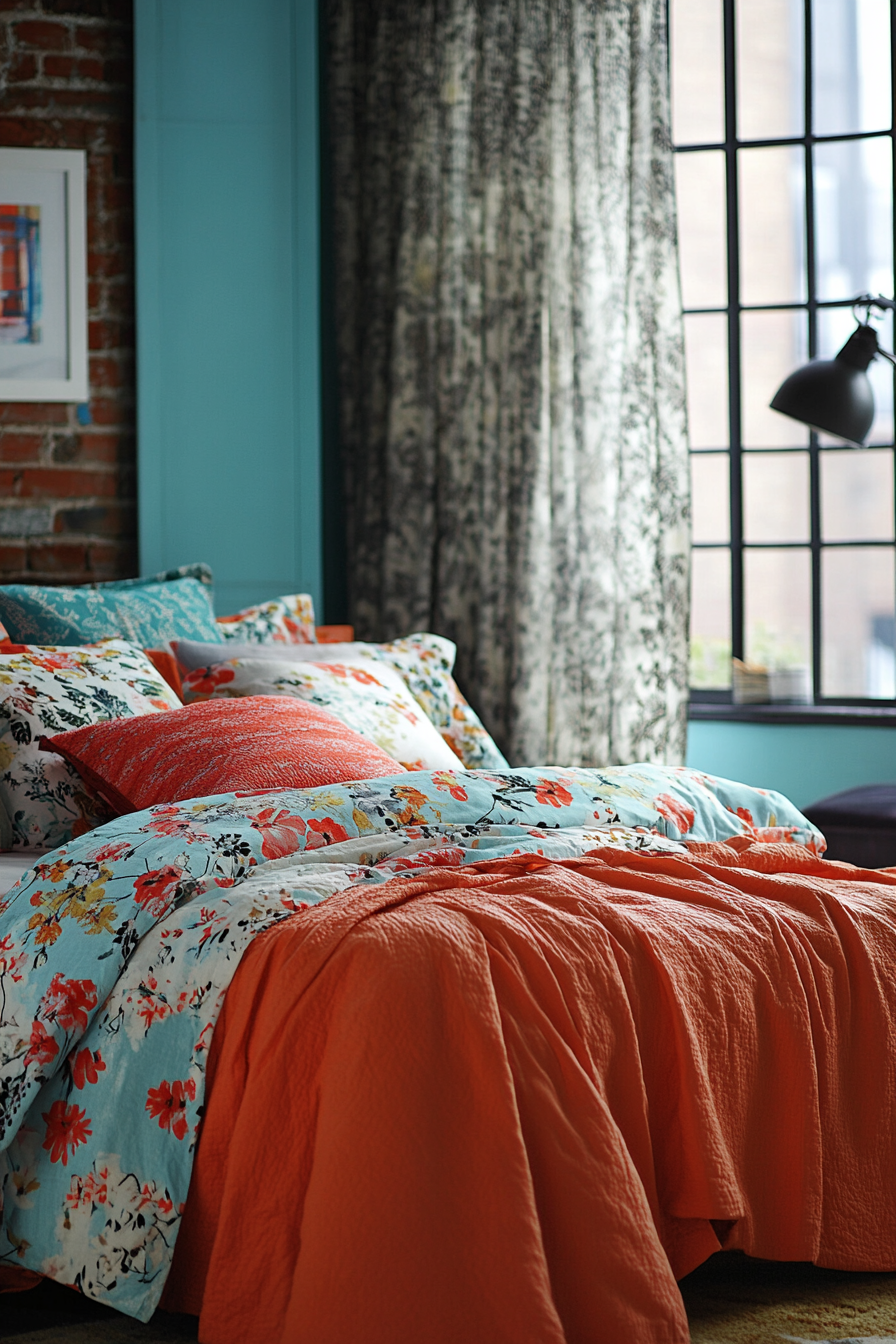 Colorful Eclectic Bedroom