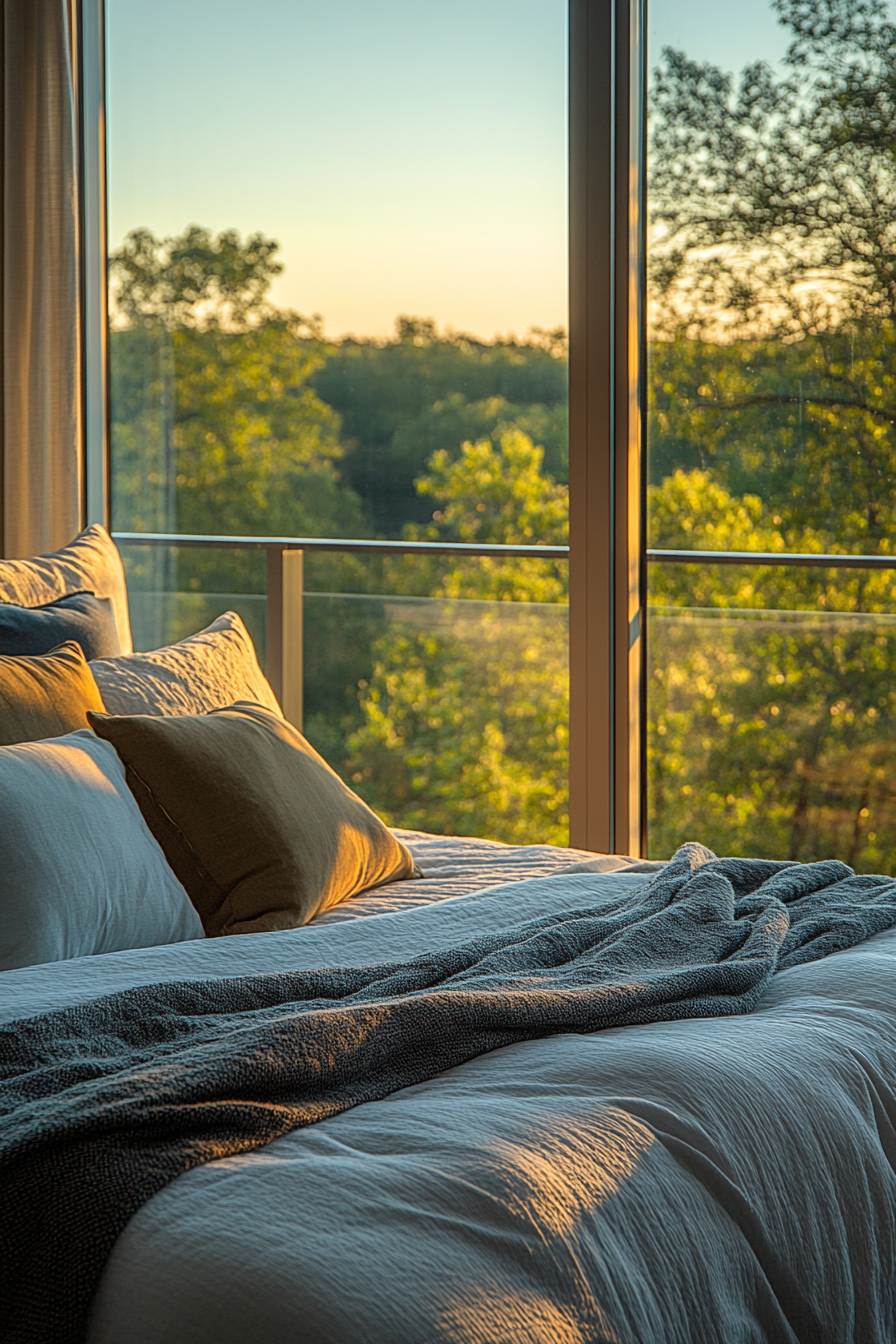 contemporary minimalist bedroom