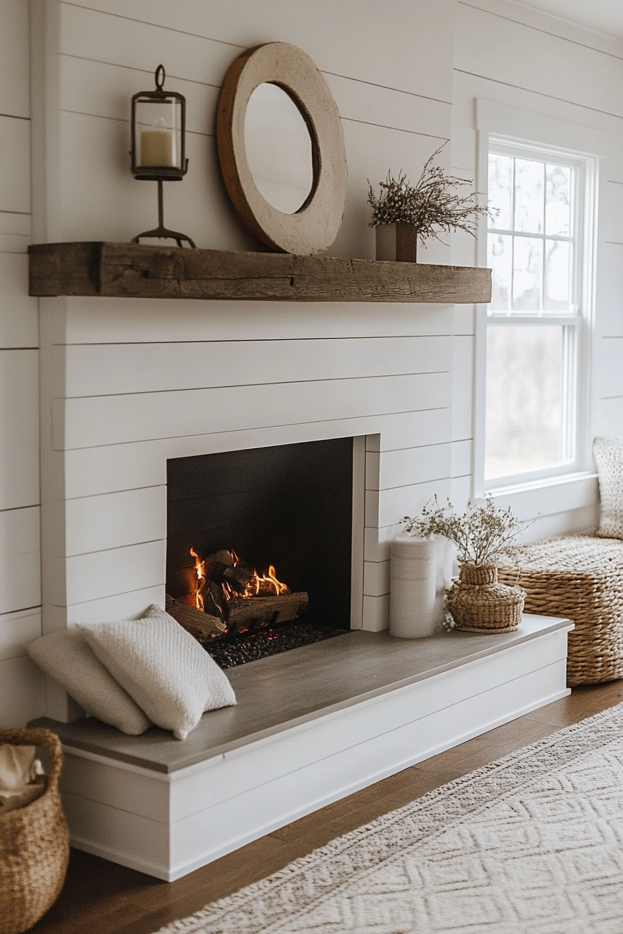 Farmhouse Fireplace