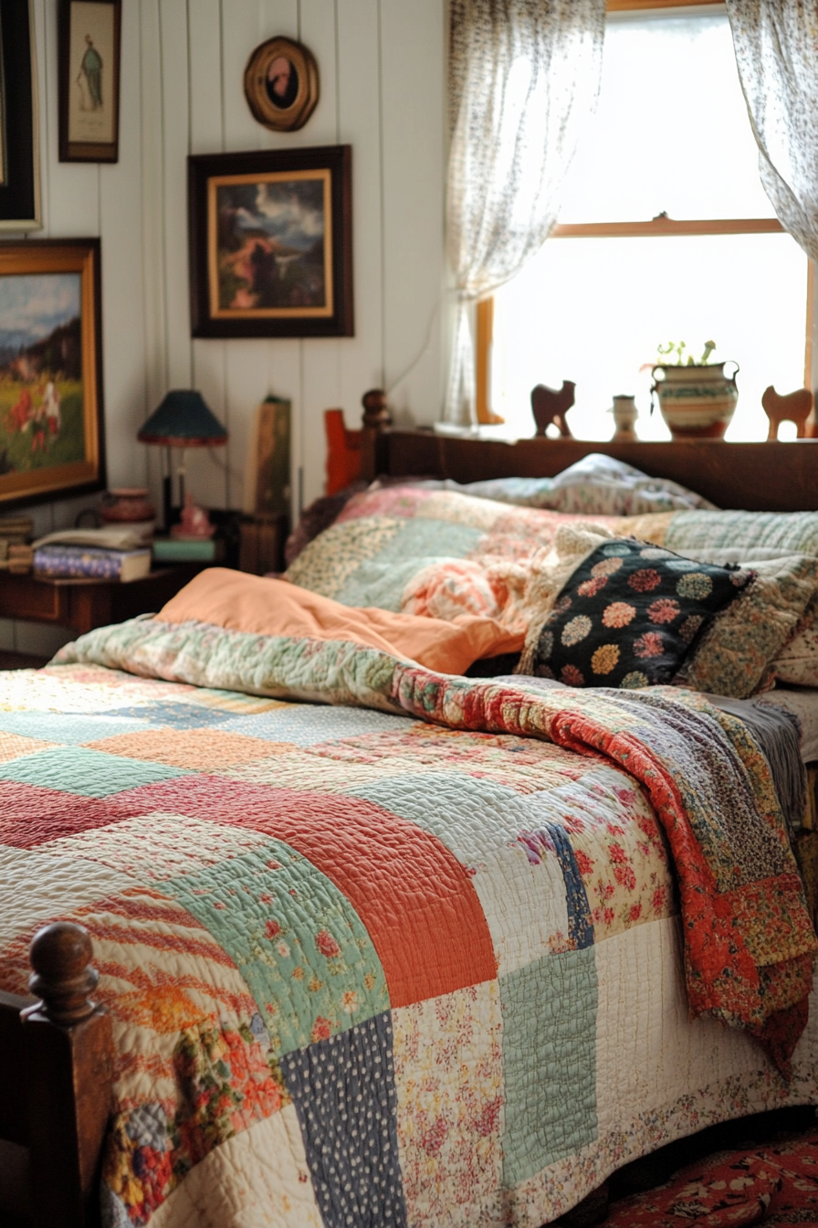 Colorful Eclectic Bedroom