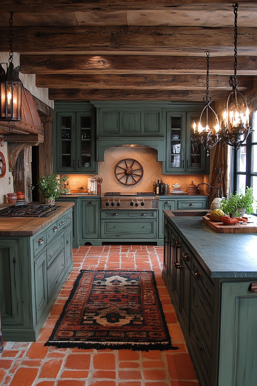 rustic kitchen cabinets