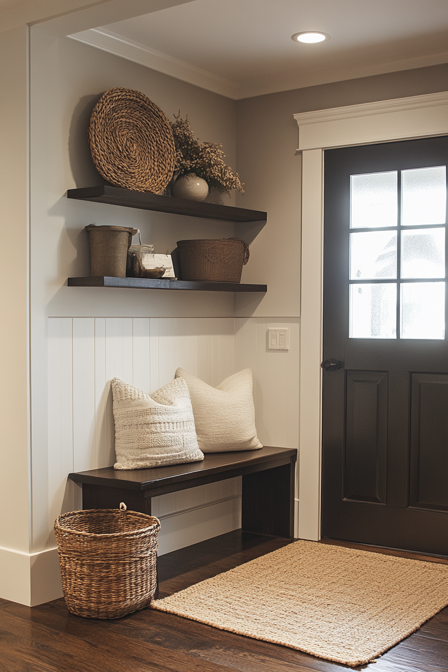 small spaces entryway