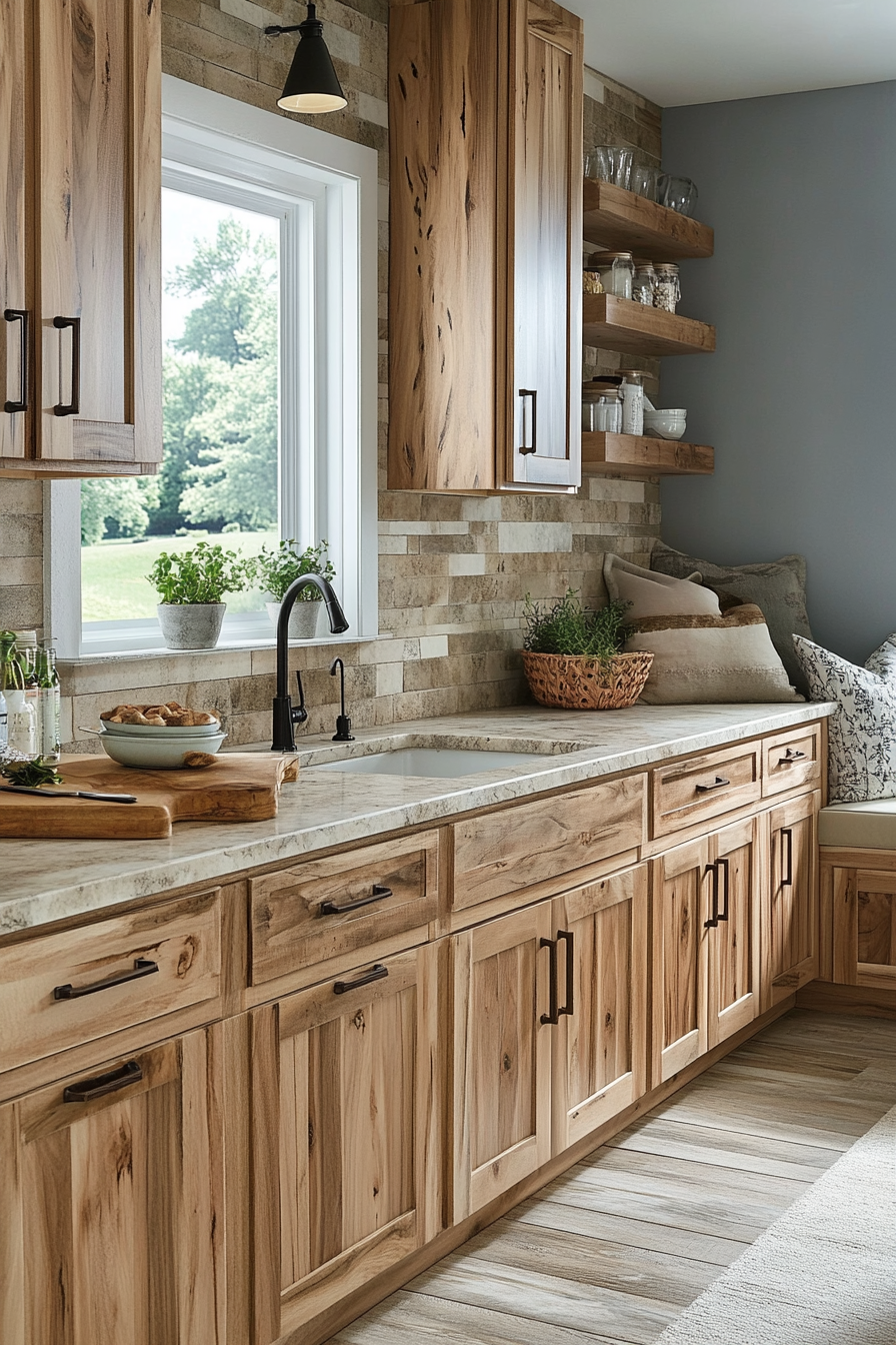 hickory kitchen cabinets