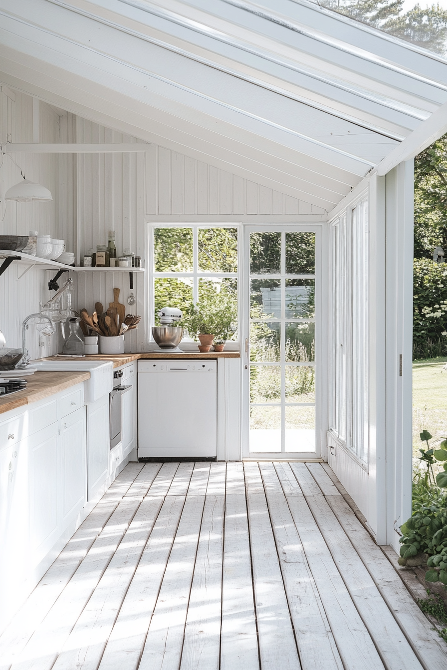 little cabin kitchen