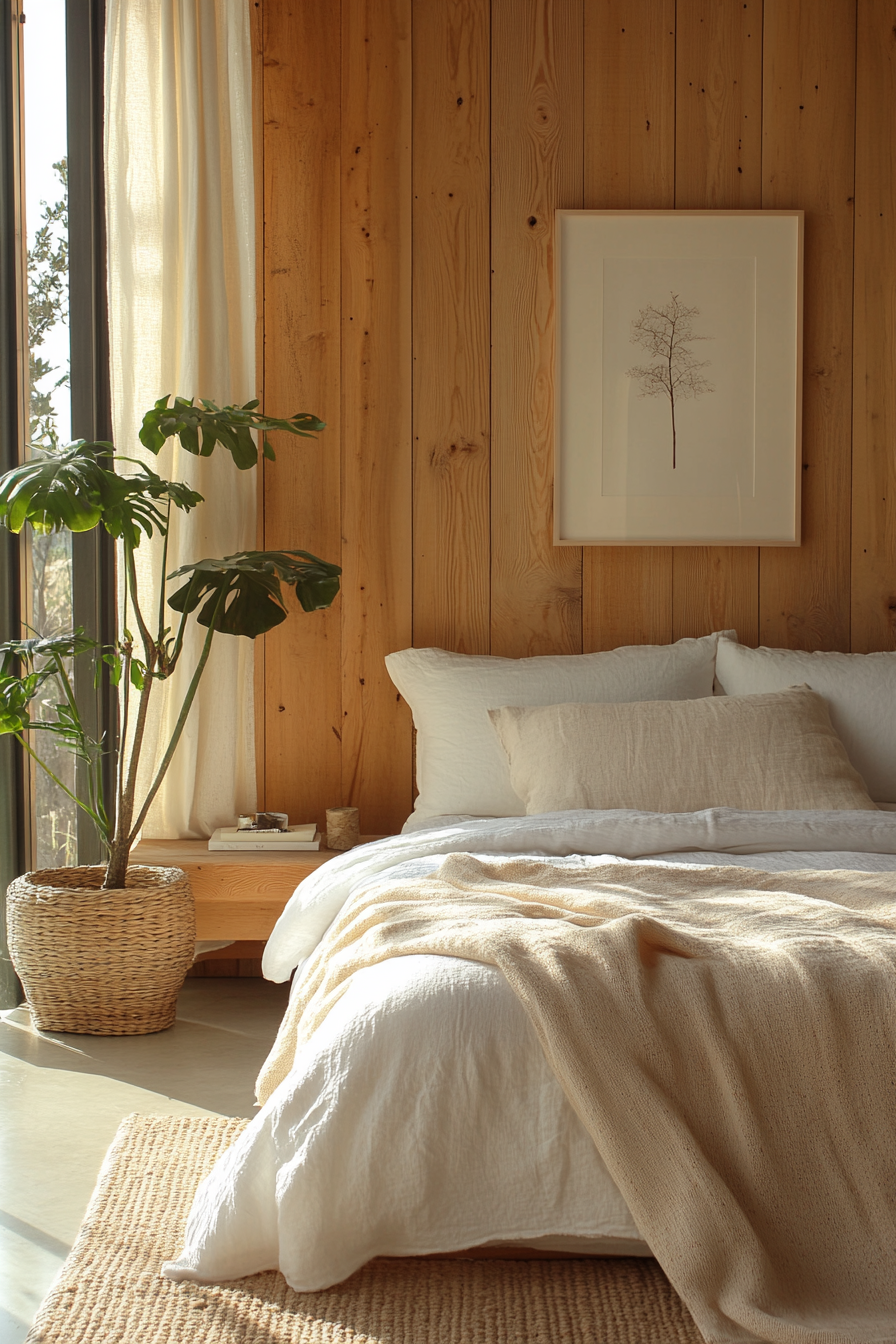 contemporary minimalist bedroom