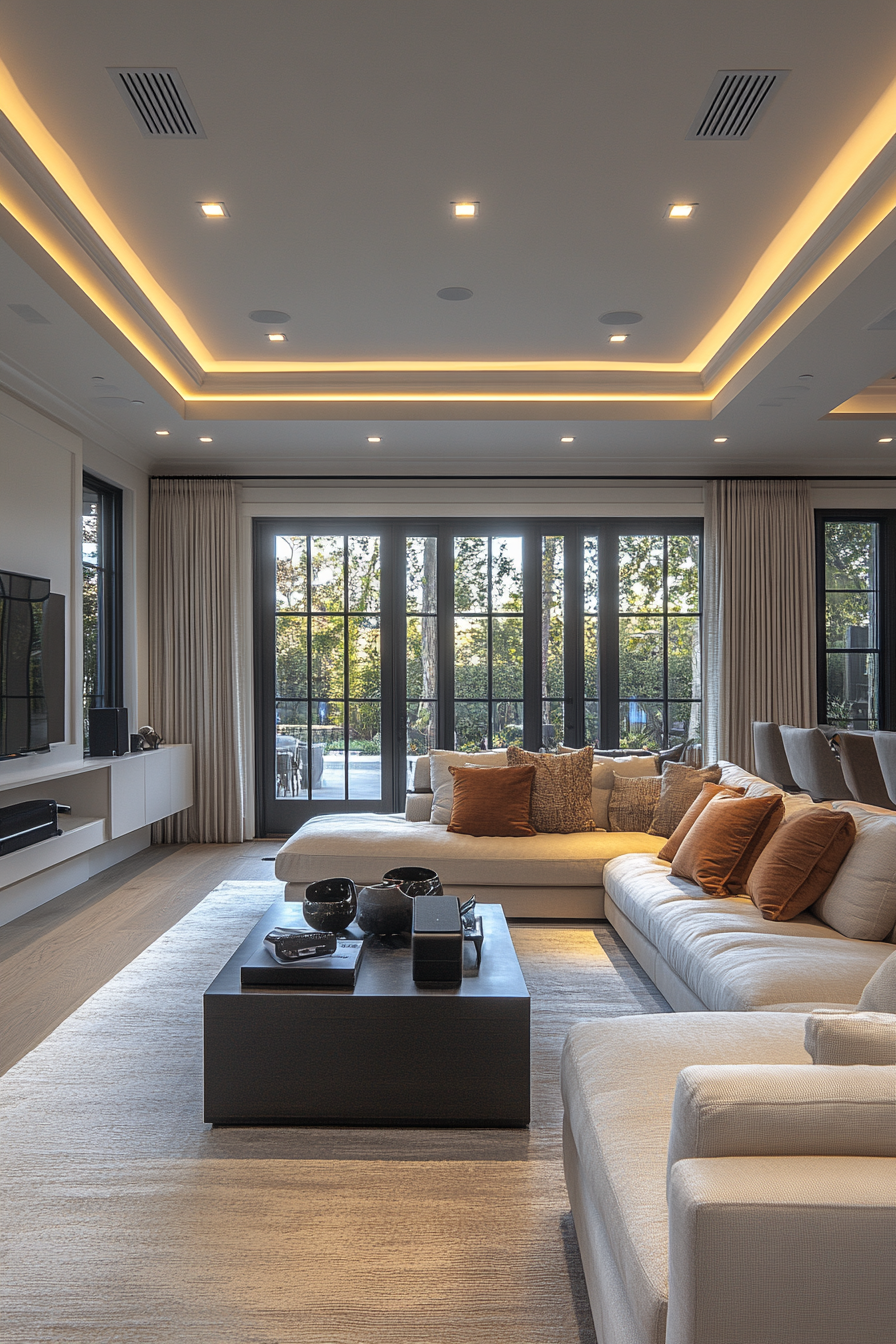 contemporary living room