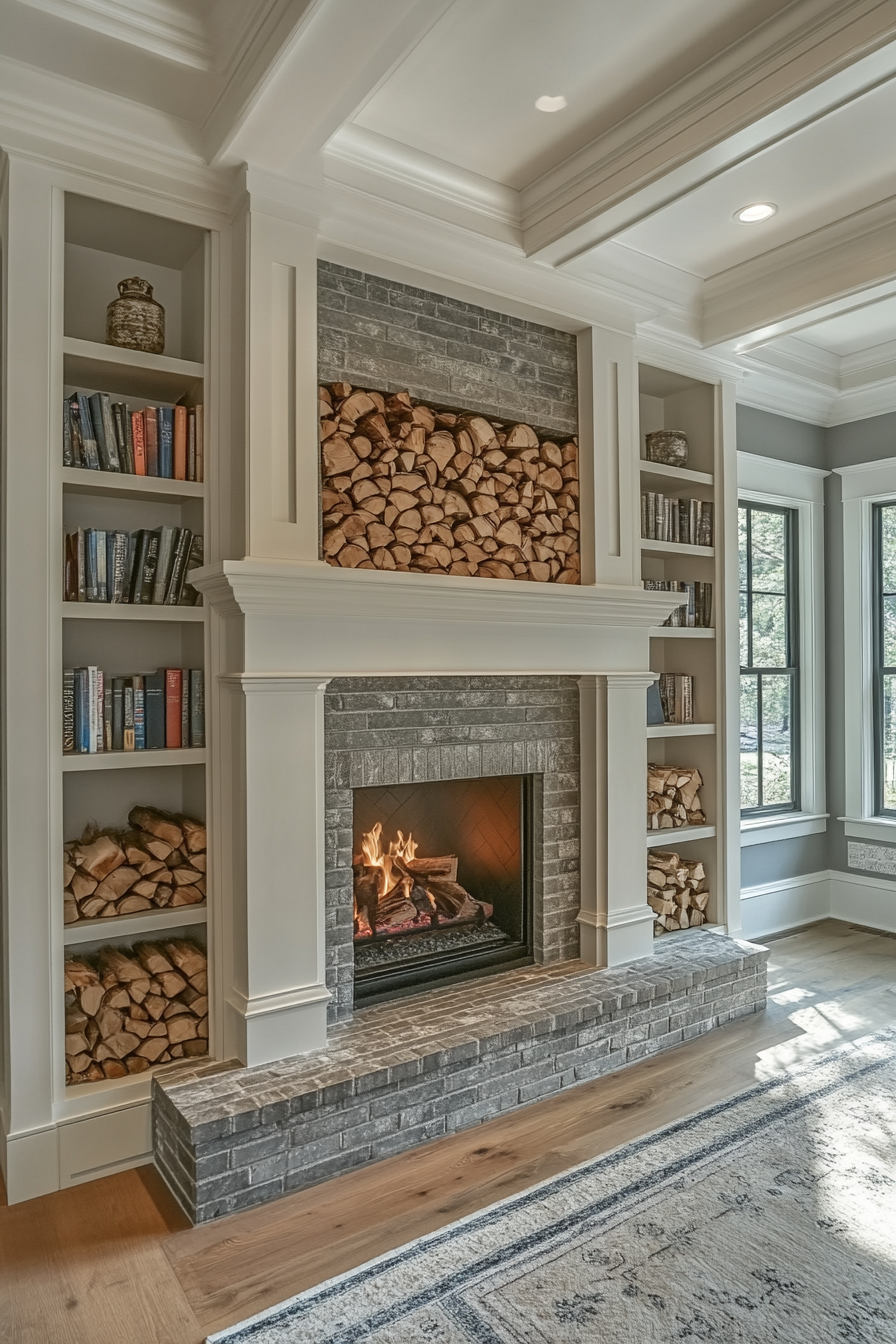 Farmhouse Fireplace