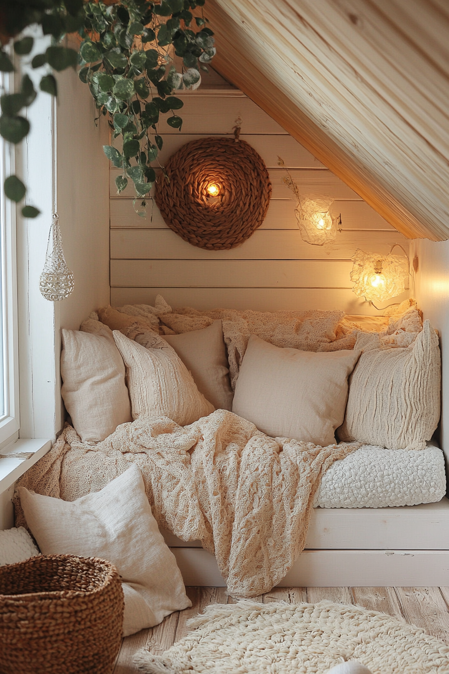 earthy boho decor