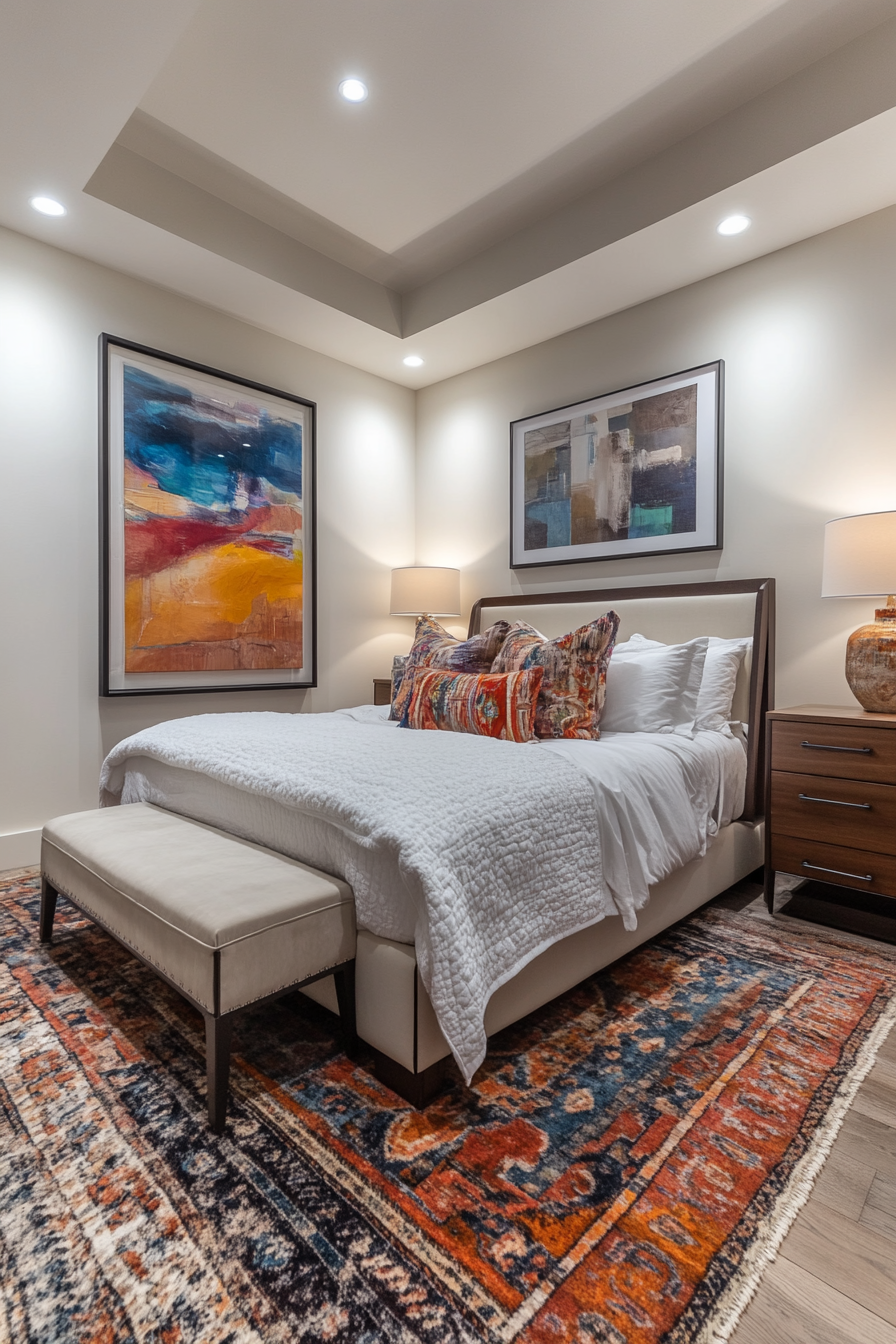 Colorful Eclectic Bedroom