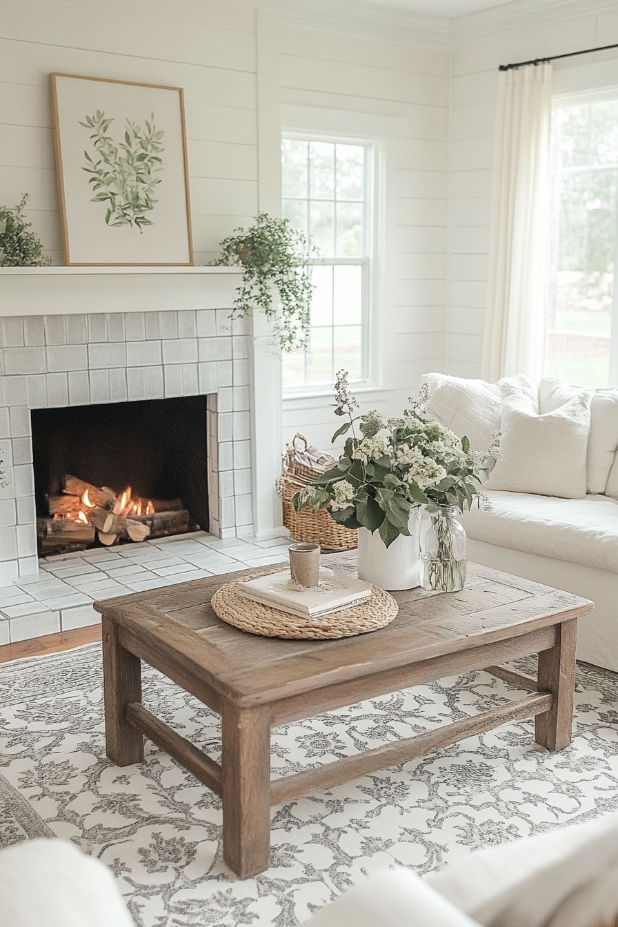 Farmhouse Fireplace