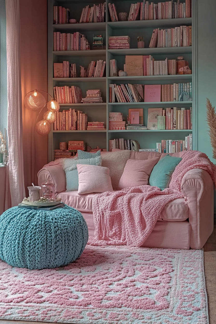 Cozy home library