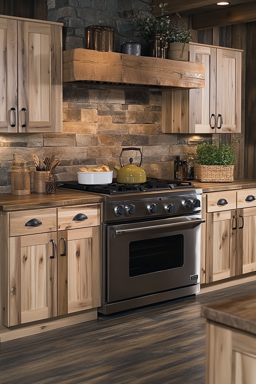 hickory kitchen cabinets