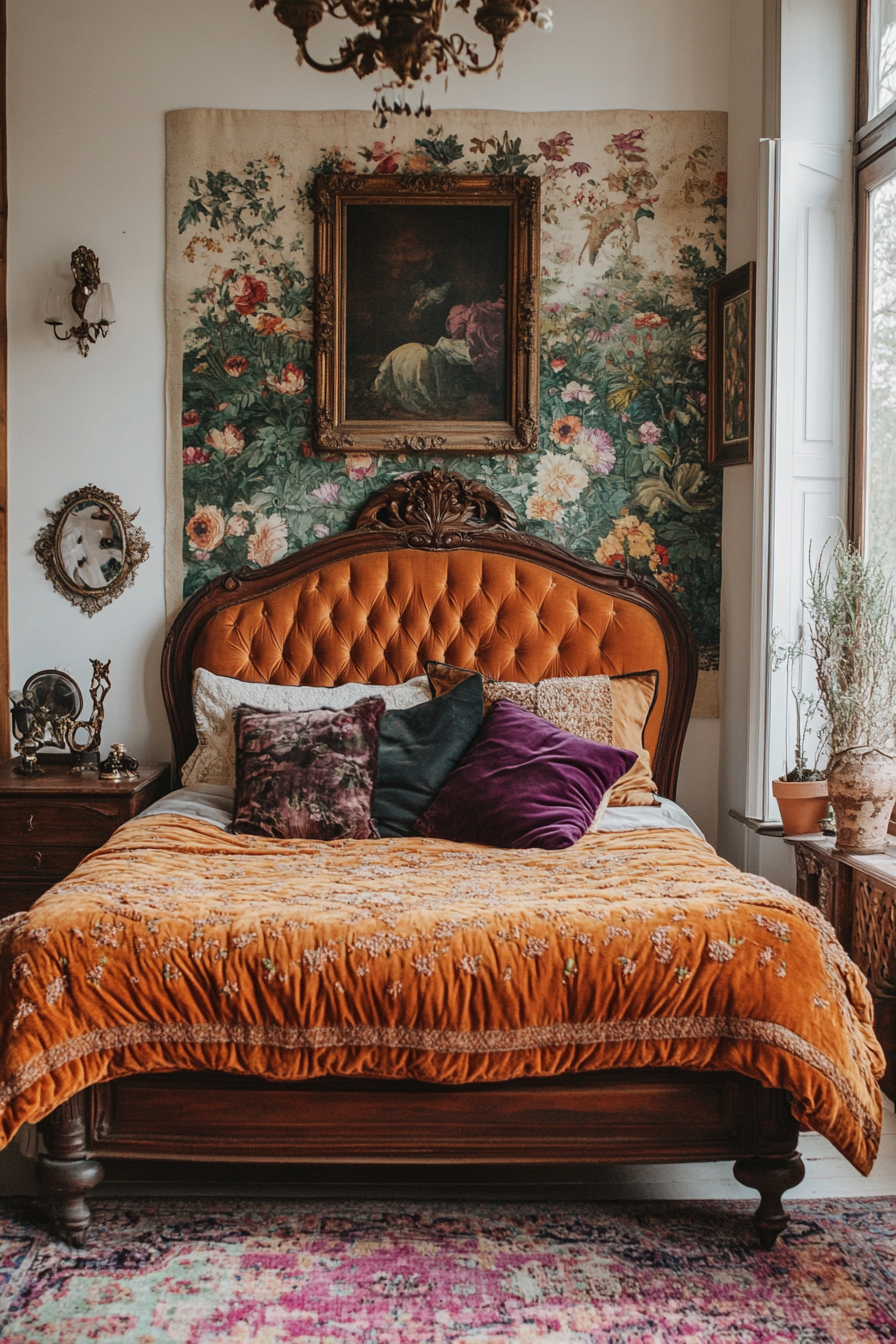 Small Maximalist Bedroom