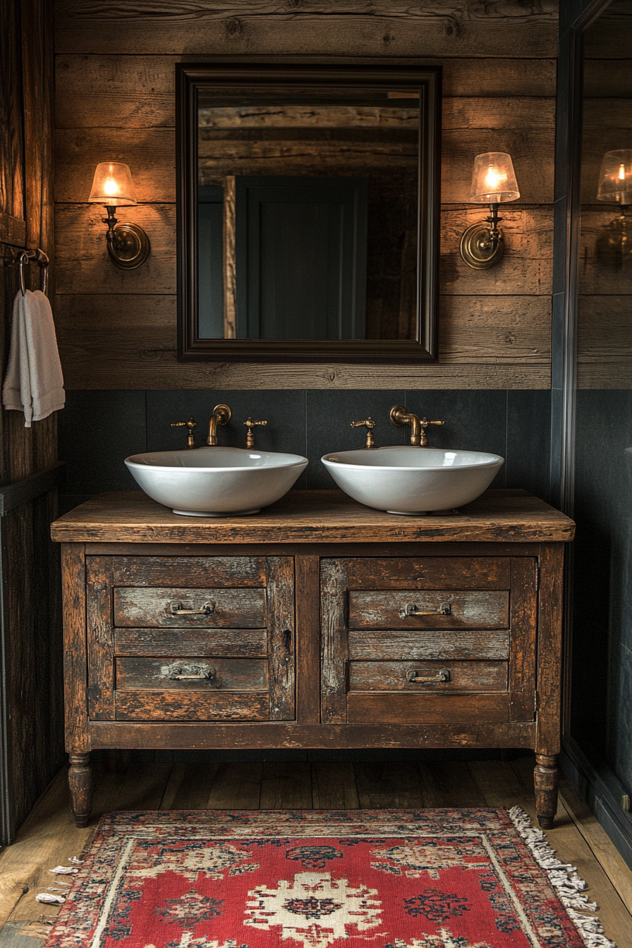 double sink bathroom vanity