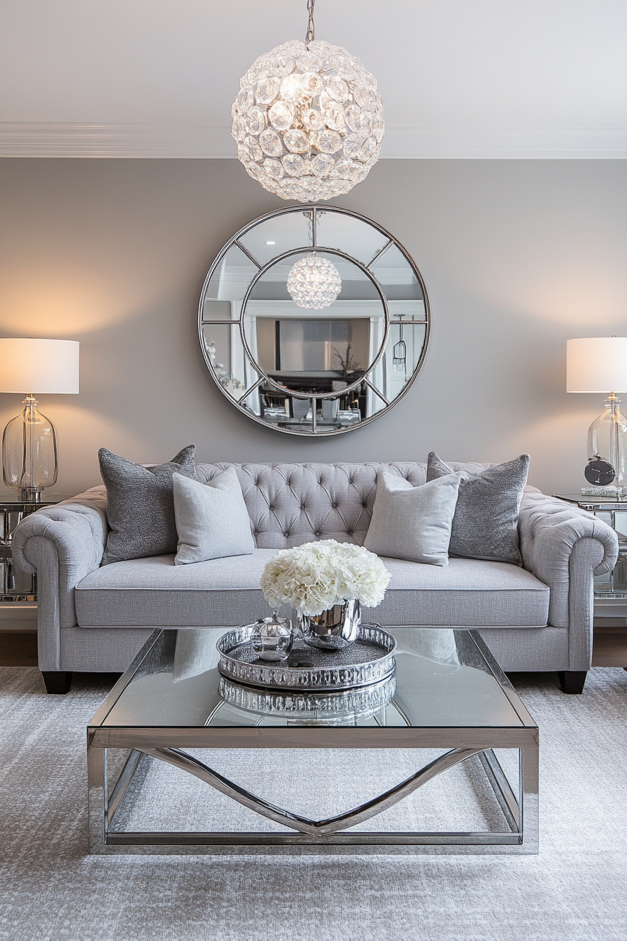 Grey sofa living room ideas