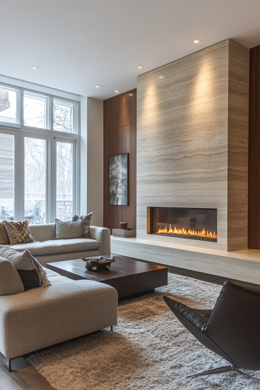 modern fireplace ideas