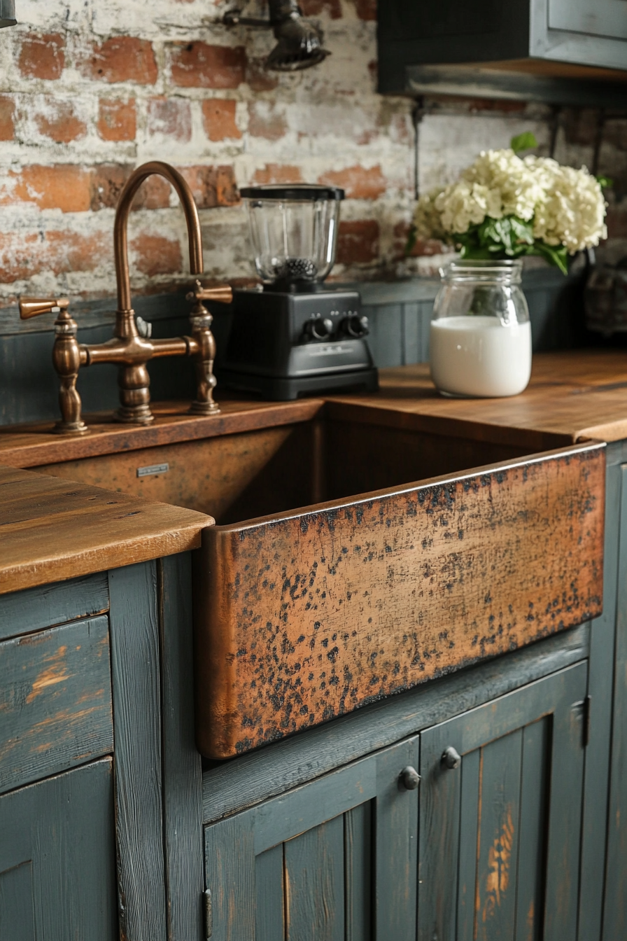 rustic kitchen cabinets