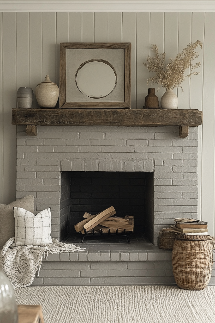 Farmhouse Fireplace