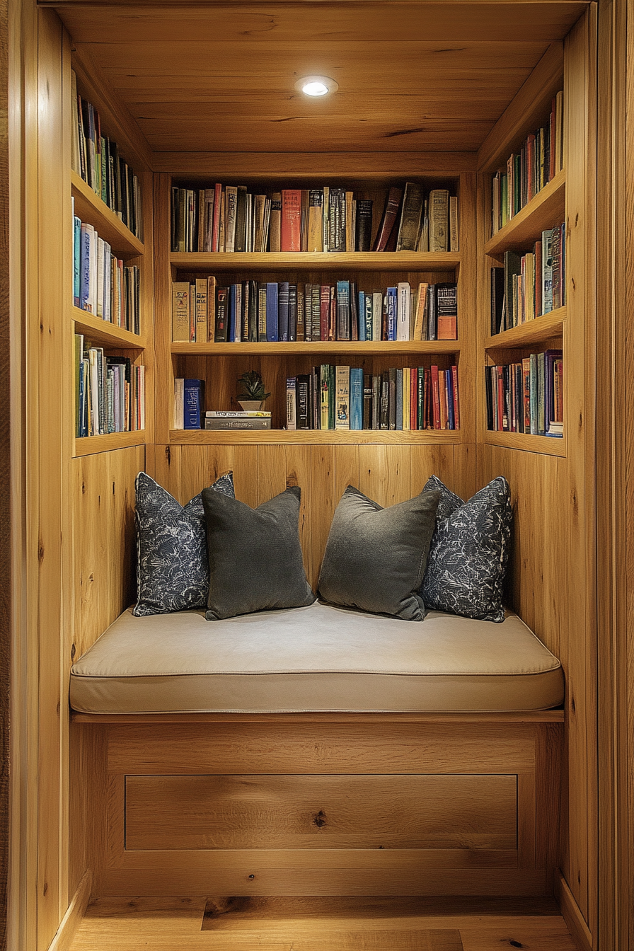 Cozy home library