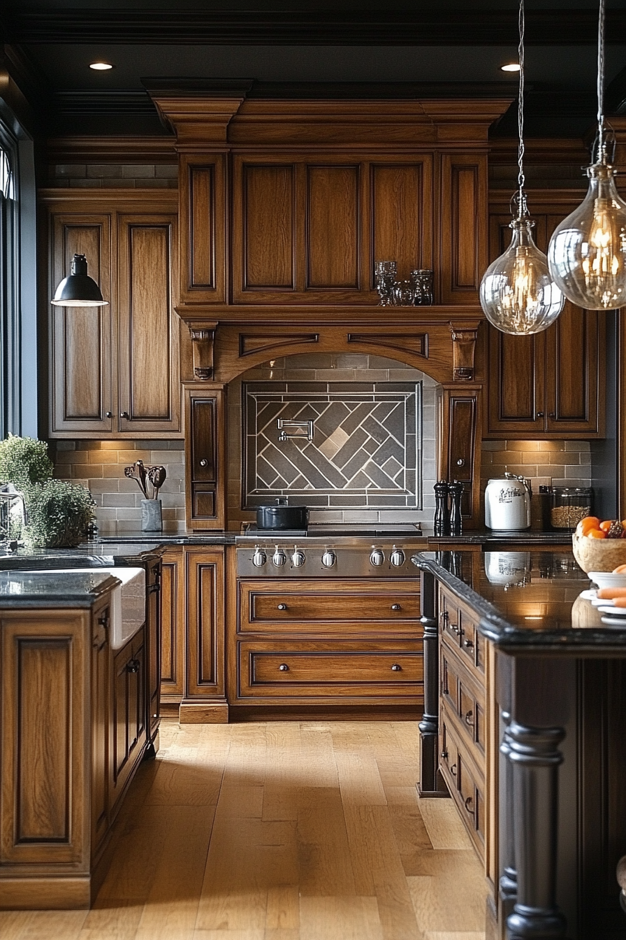 hickory kitchen cabinets