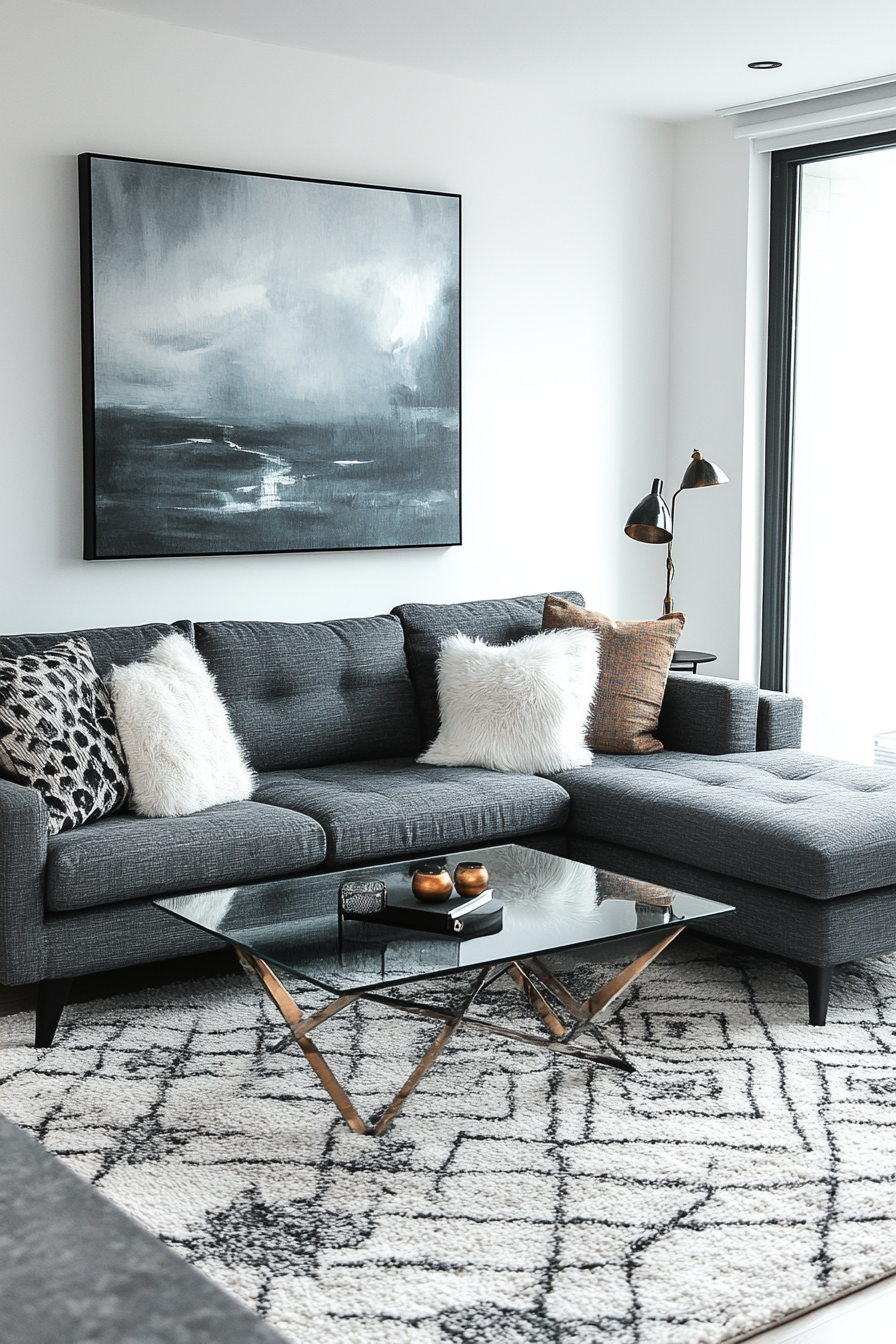 Grey sofa living room ideas