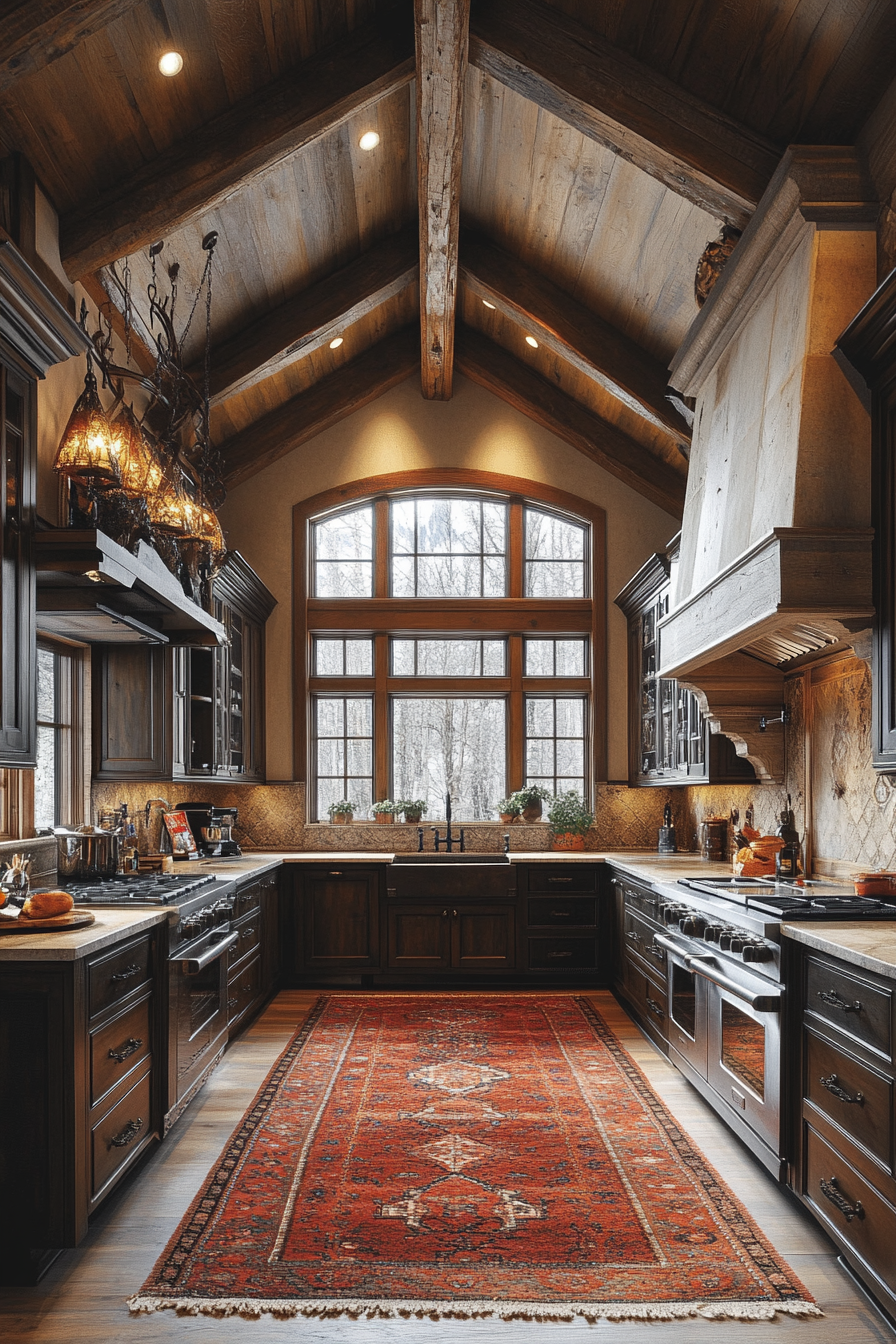 rustic kitchen cabinets