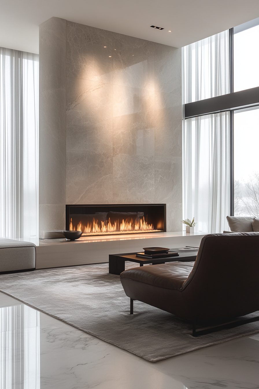 modern fireplace ideas