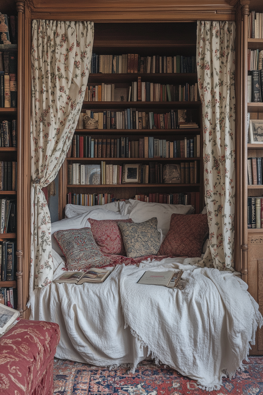 Boho Bedroom with Canopy