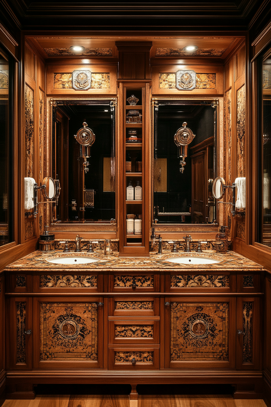 double sink bathroom vanity