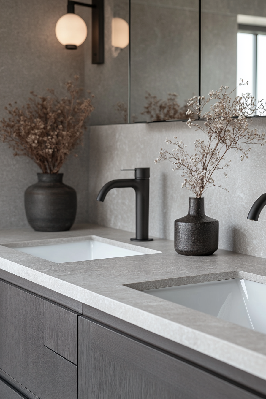 double sink bathroom vanity