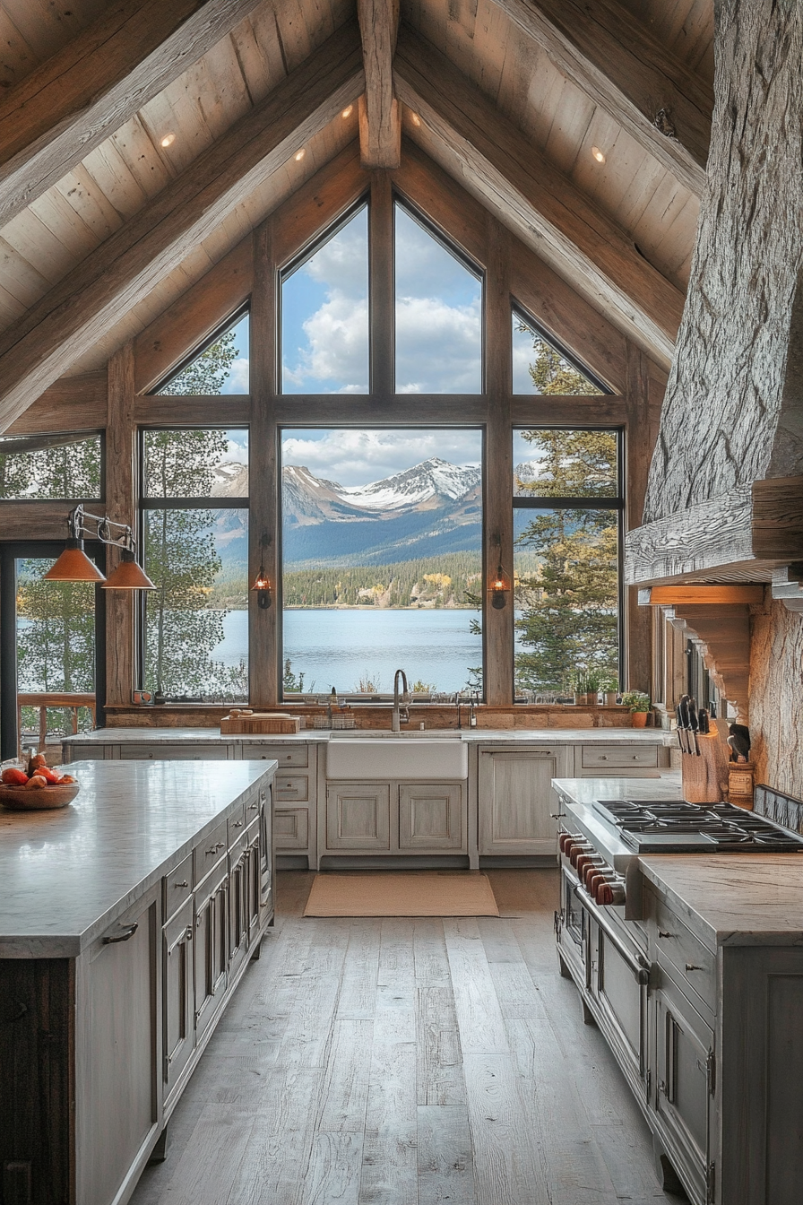 little cabin kitchen