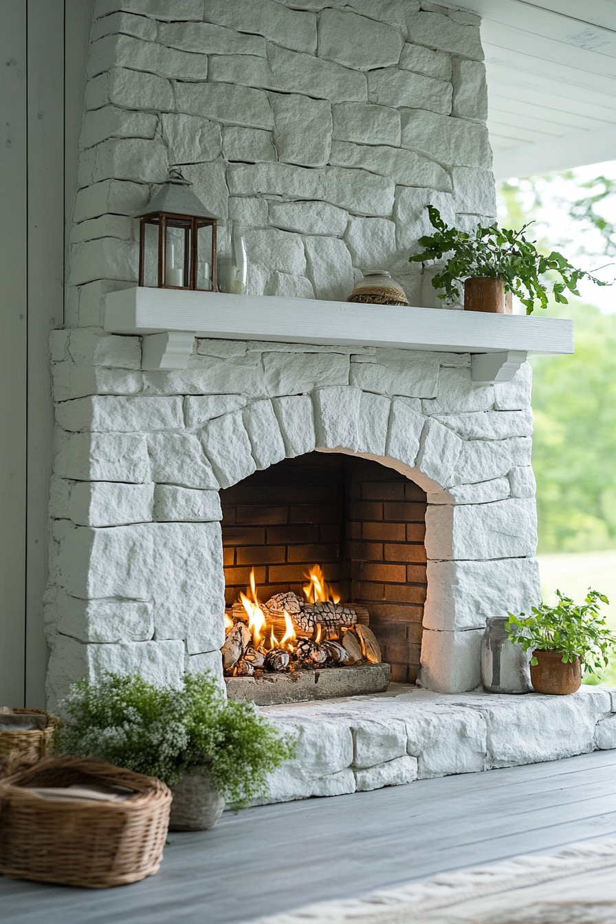 Farmhouse Fireplace