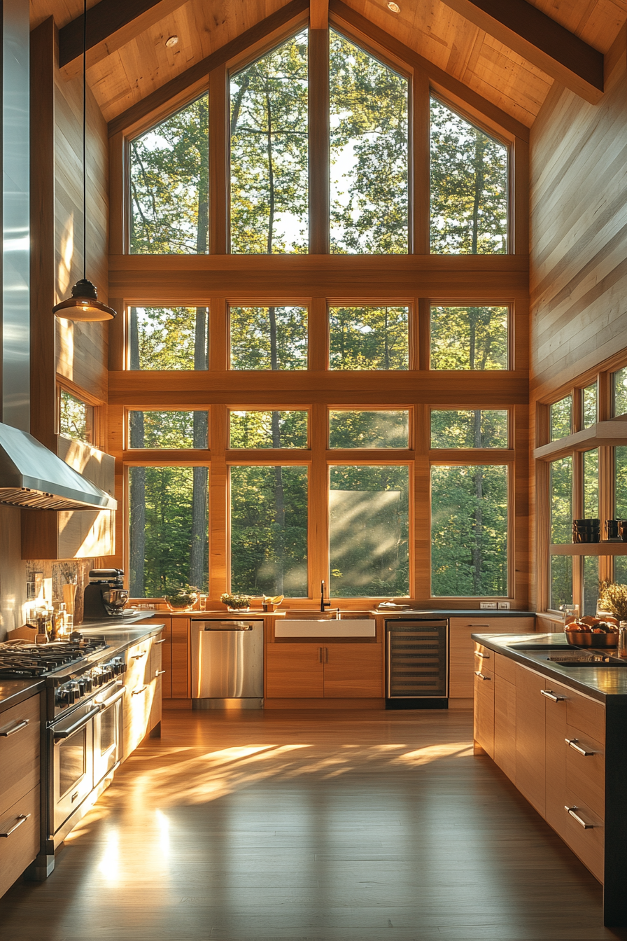 little cabin kitchen