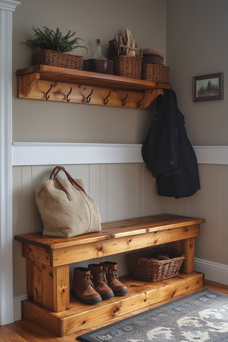 small spaces entryway