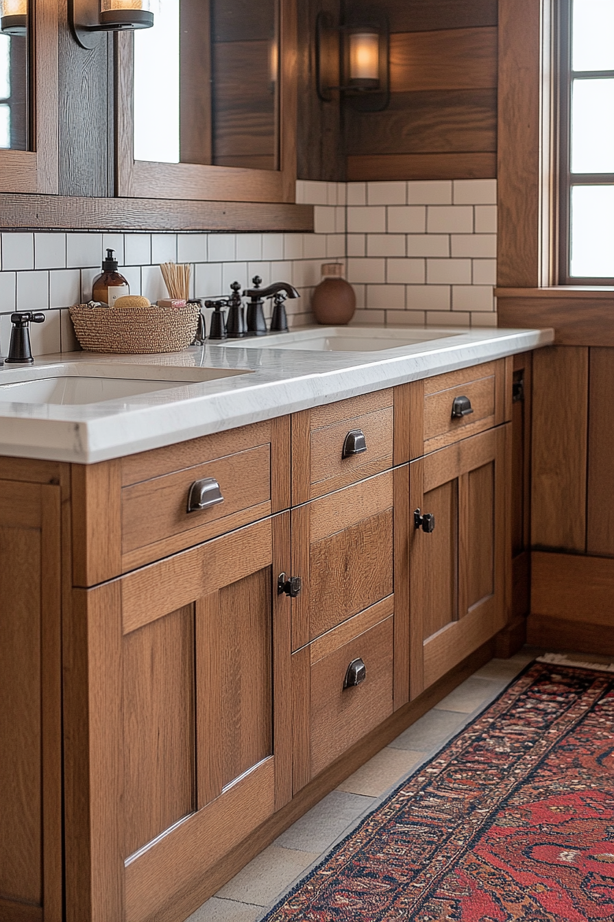 double sink bathroom vanity