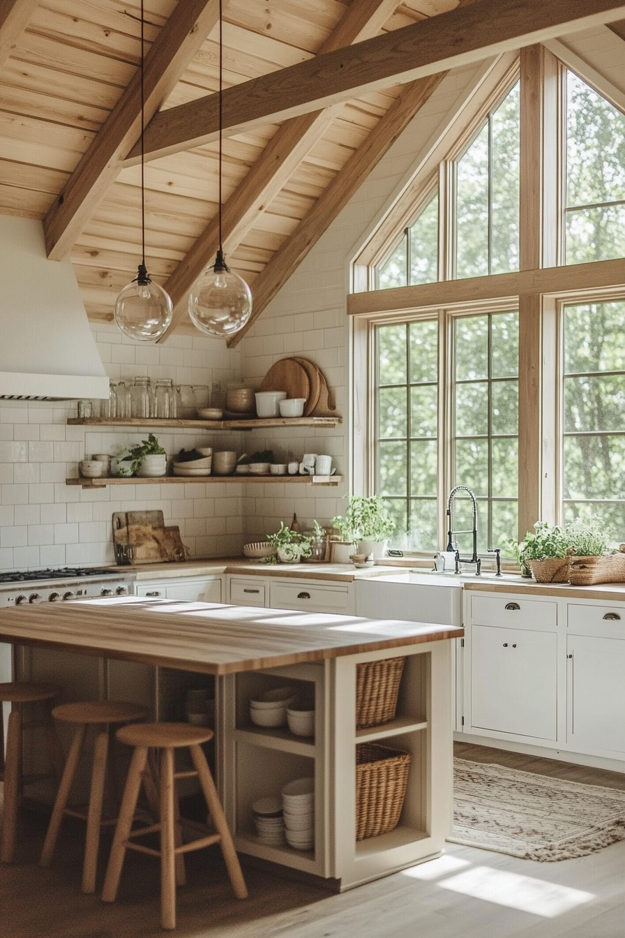 little cabin kitchen