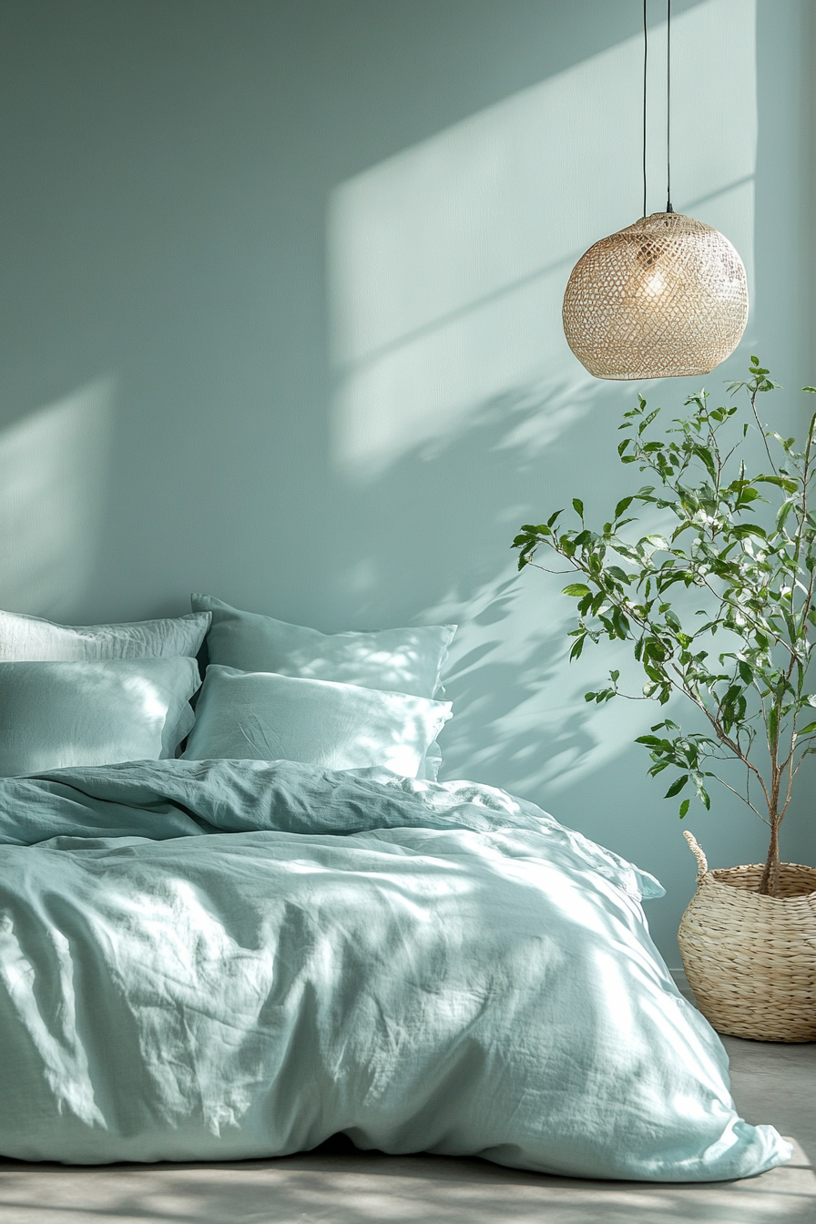 Colorful Minimalist Bedroom