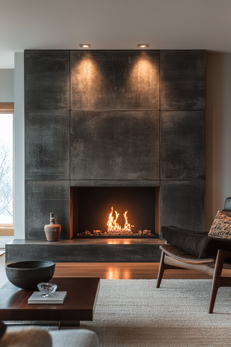 modern fireplace ideas