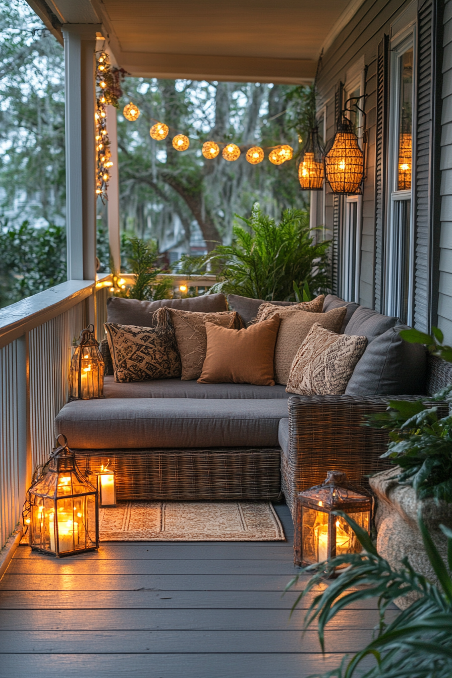 earthy boho decor