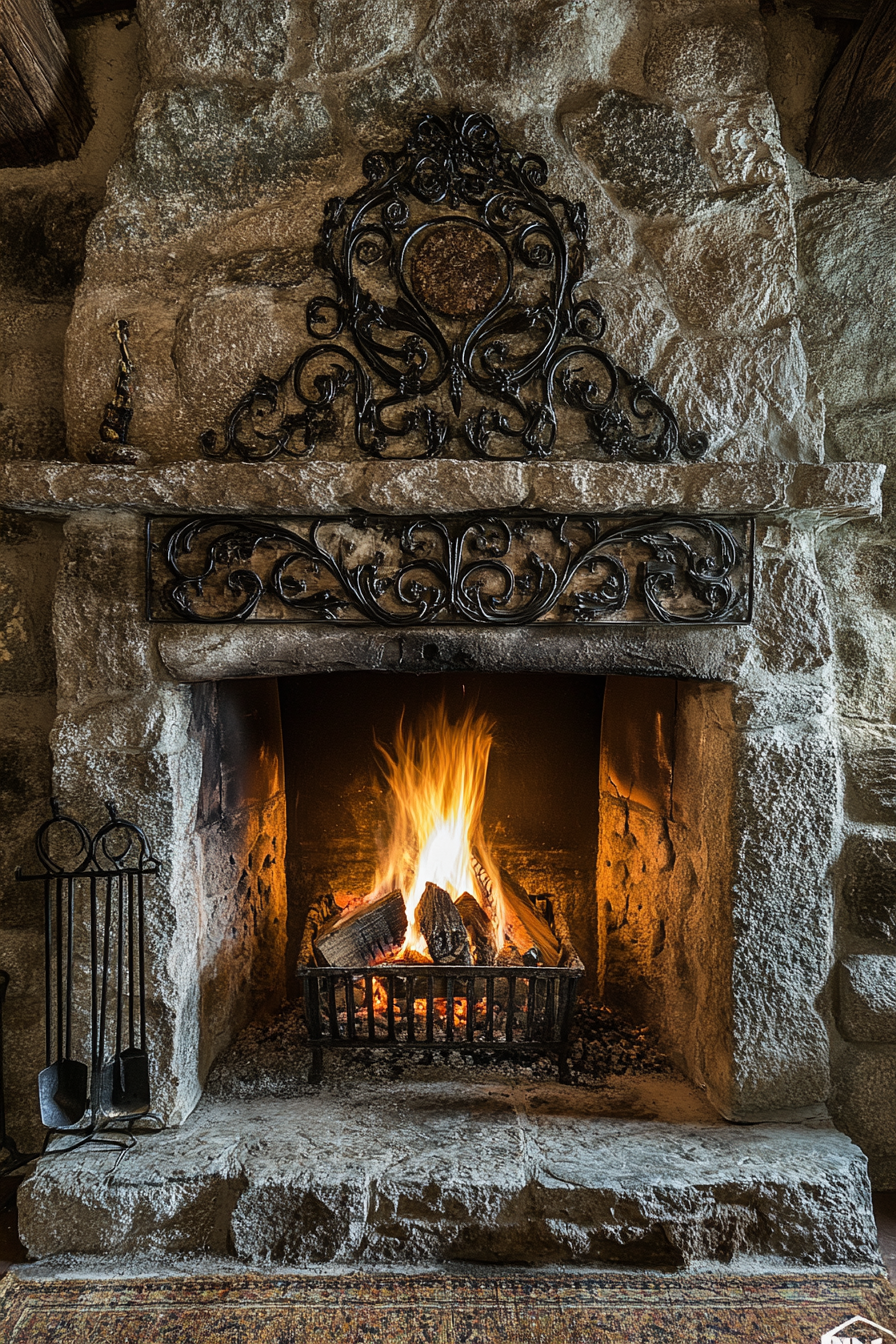 Farmhouse Fireplace